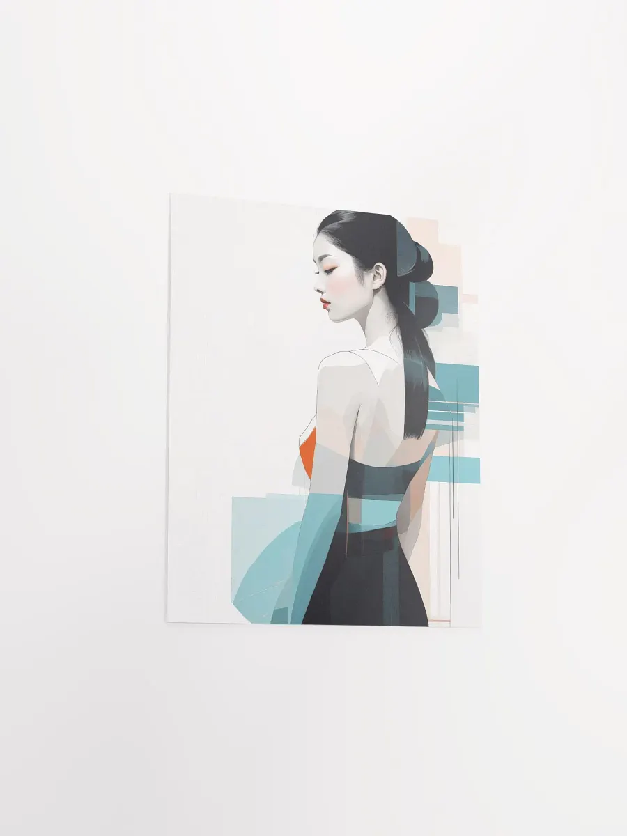 Touch of Blue - Poster - Small and Standard Sizes - 8x10-11x14-12x16-16x20 Inches product image (10)