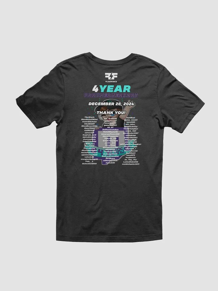 FlashForce 4 Year Partnerversary Shirt product image (2)