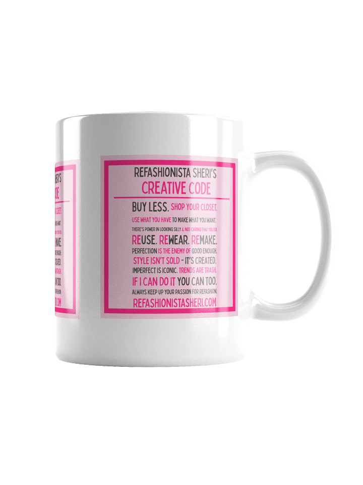 Refashionista Sheri's Creative Code Mug product image (5)