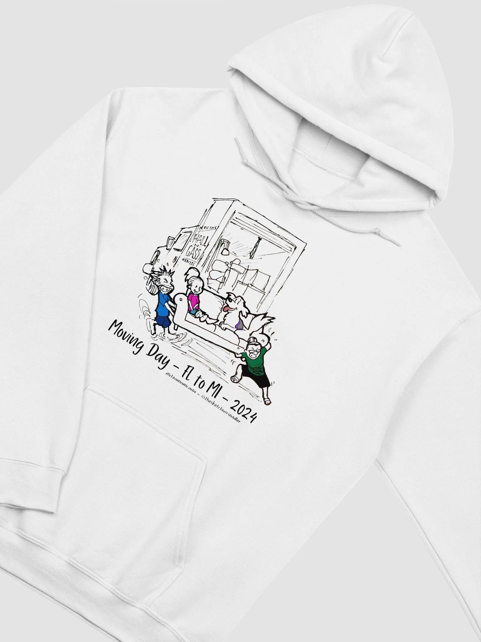 Moving Day - Hoodie product image (2)