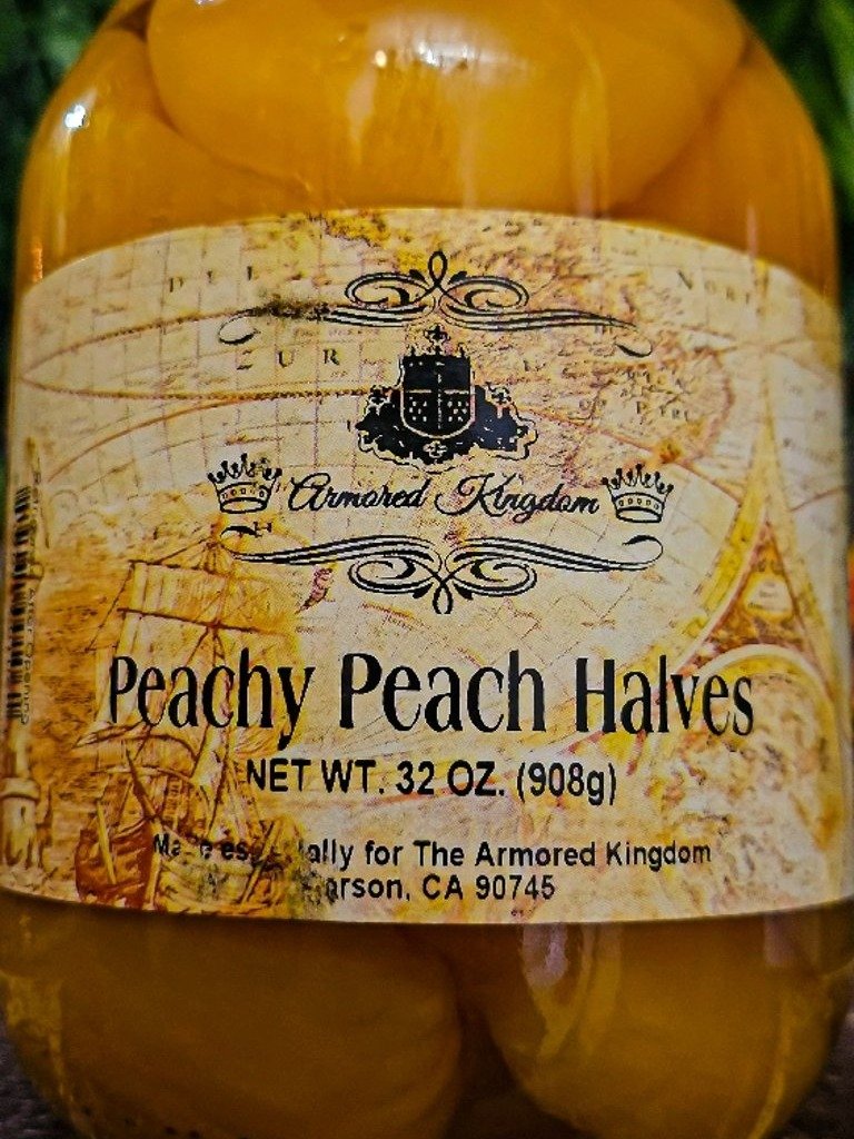 The Armored Kingdom Premium Peachy Peach Halves (32oz)-Peeled & Pitted-Ready to Eat-Healthy product image (4)