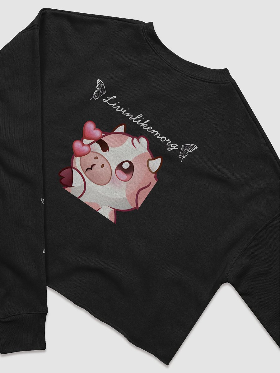 Pookie cropped fleece sweatshirt product image (4)