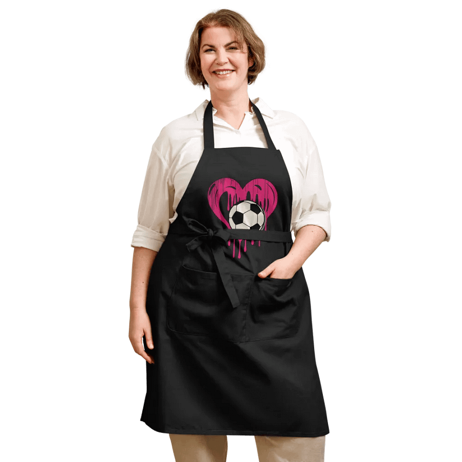 Heart Soccer Love Apron product image (11)
