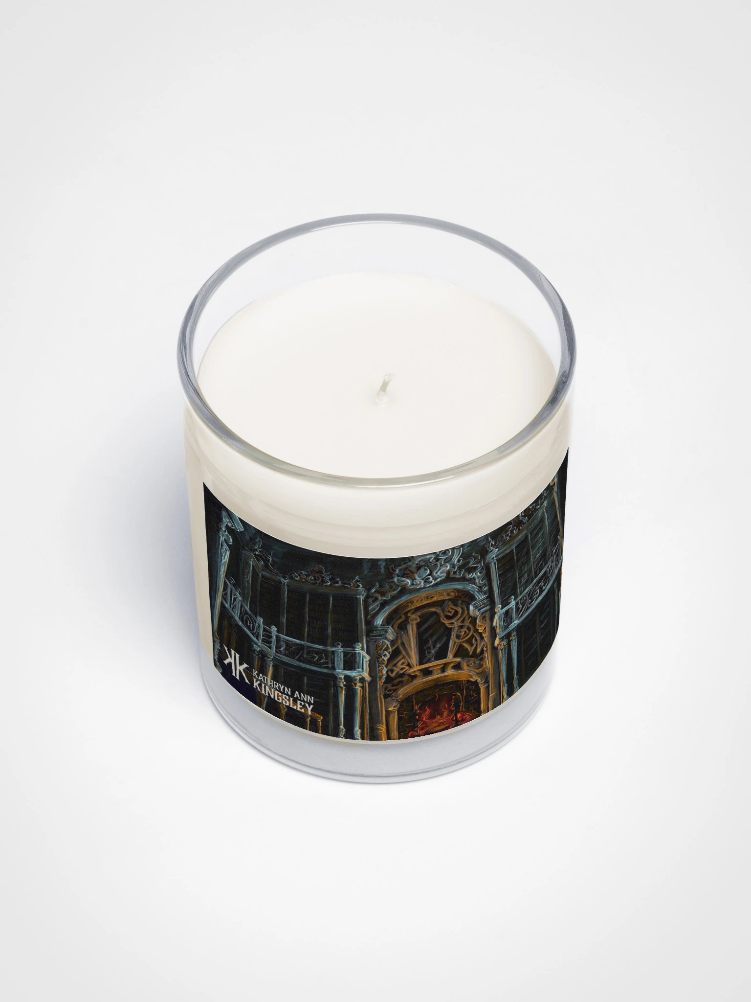 Aon's Library Candle Art Print product image (3)