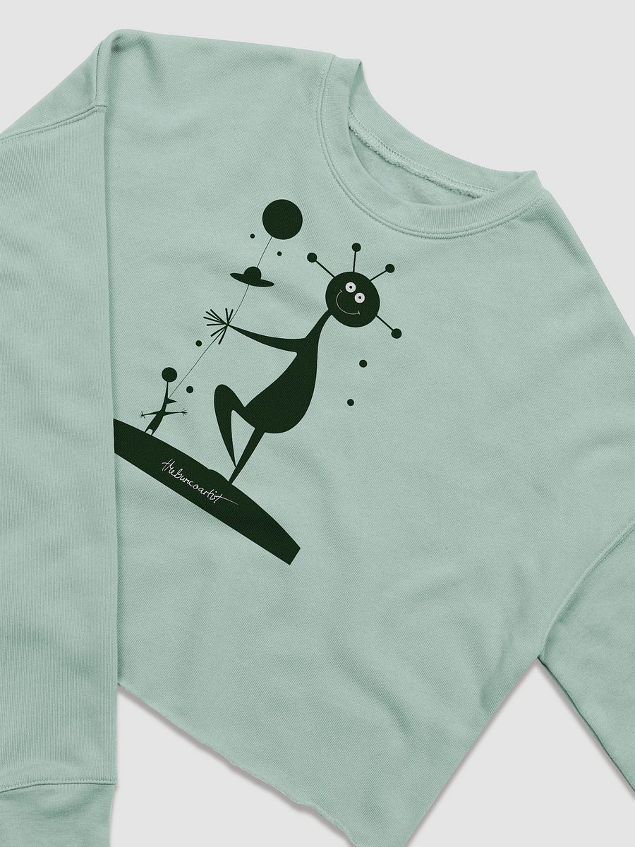 Bella+Canvas Women's Fleece Crop Sweatshirt product image (5)