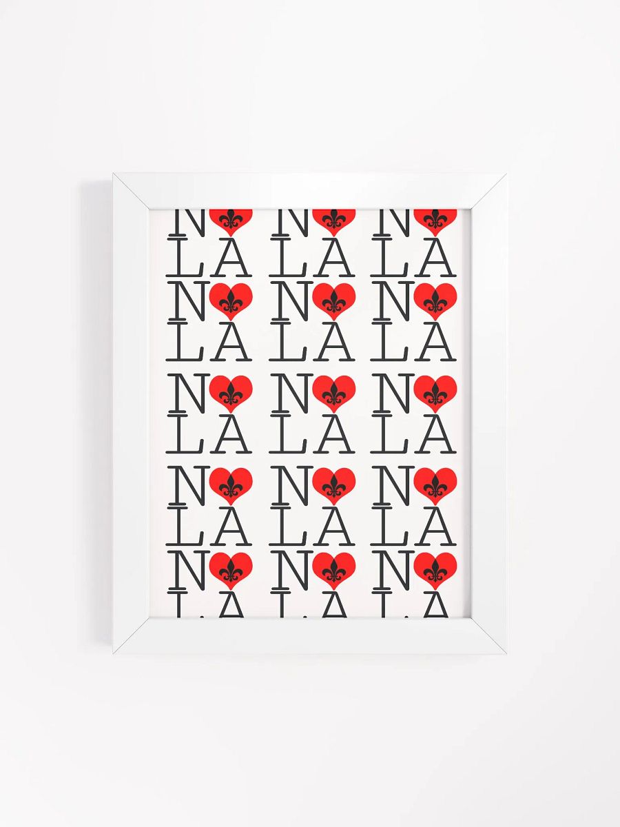 I LOVE NOLA **LEGACY POSTER** (INFINITY WALL) product image (4)