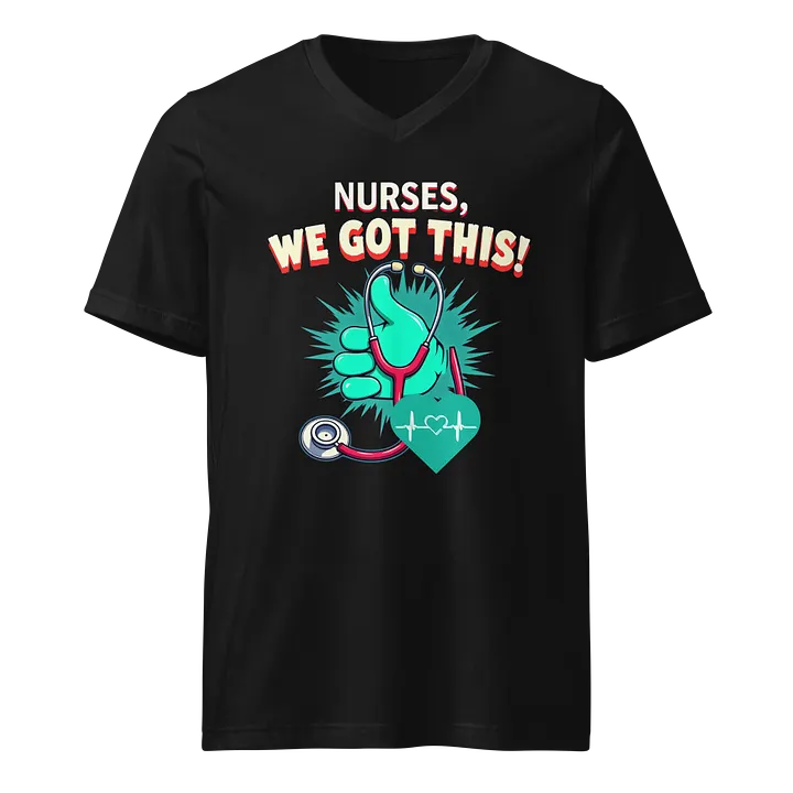 Nurse Pride V-Neck Tee product image (1)