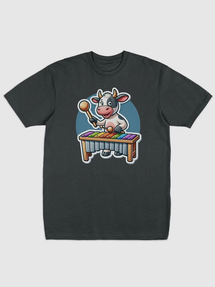 Cow playing Marimba T-Shirt product image (1)
