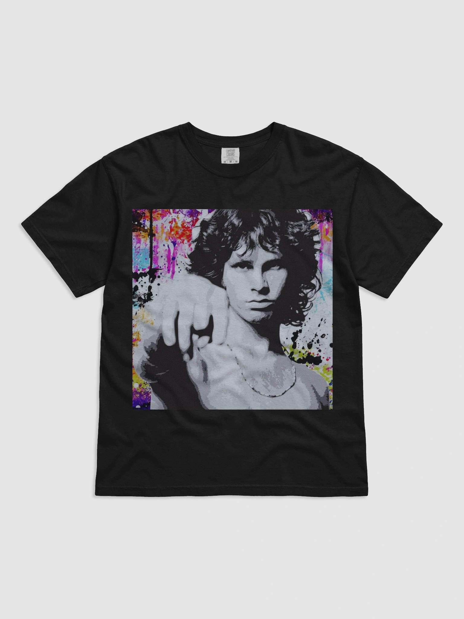 Jim Morrison Color Splash T-Shirt product image (1)