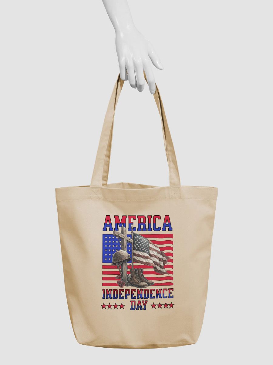 America Independence Day Patriotic Eco Tote product image (3)