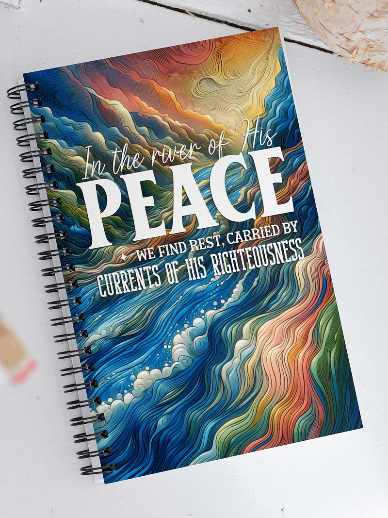 Christian Peace Spiral Notebook