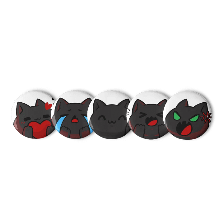 Onyx Emote Assorted Pin Set product image (3)