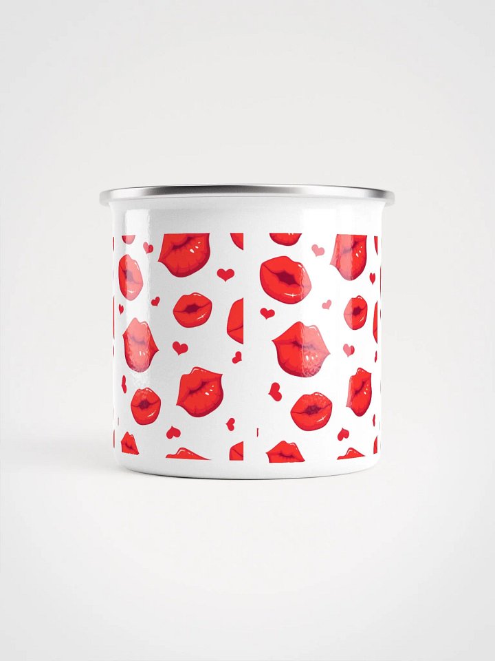 Pucker Up Enamel Mug product image (2)