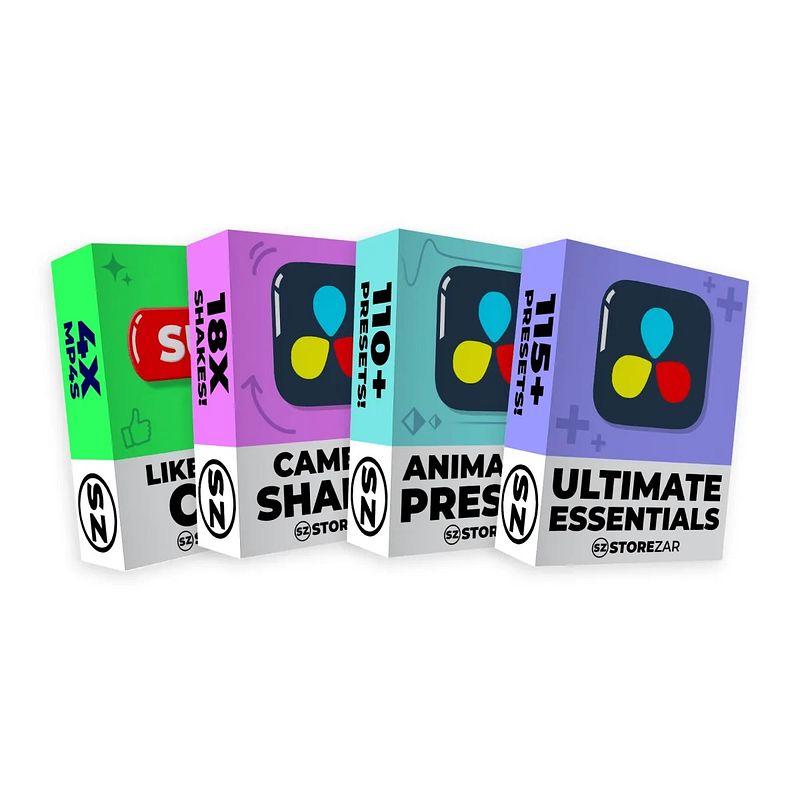Storezar - Ultimate Bundle for DAVINCI RESOLVE