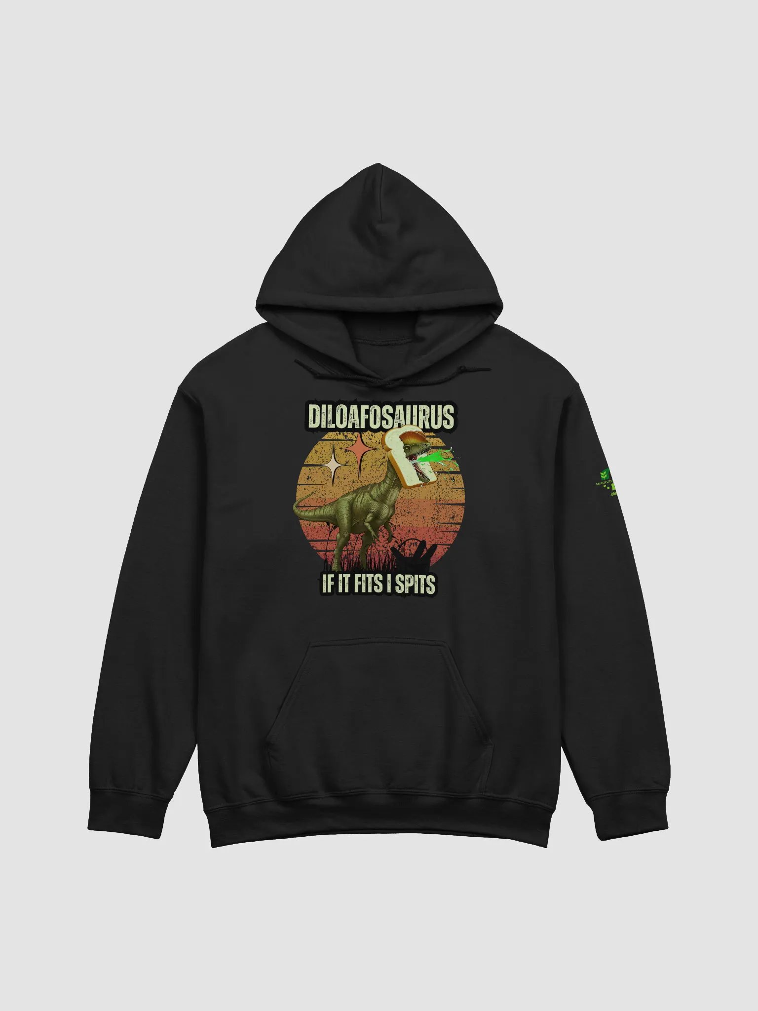 Diloafosaurus - Dilophosaurus and Bread Funny Hoodie product image (5)