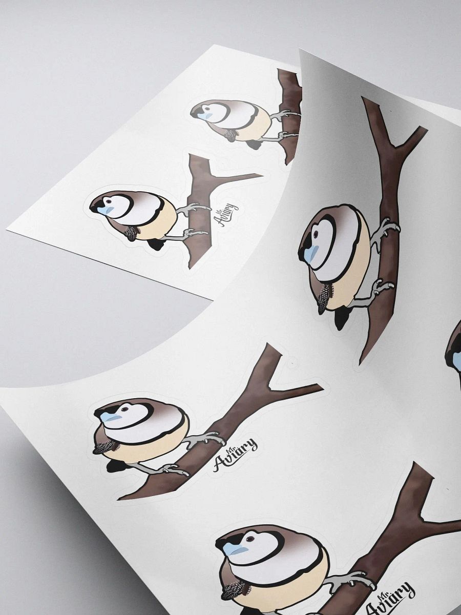 Owl Finch stickers product image (4)