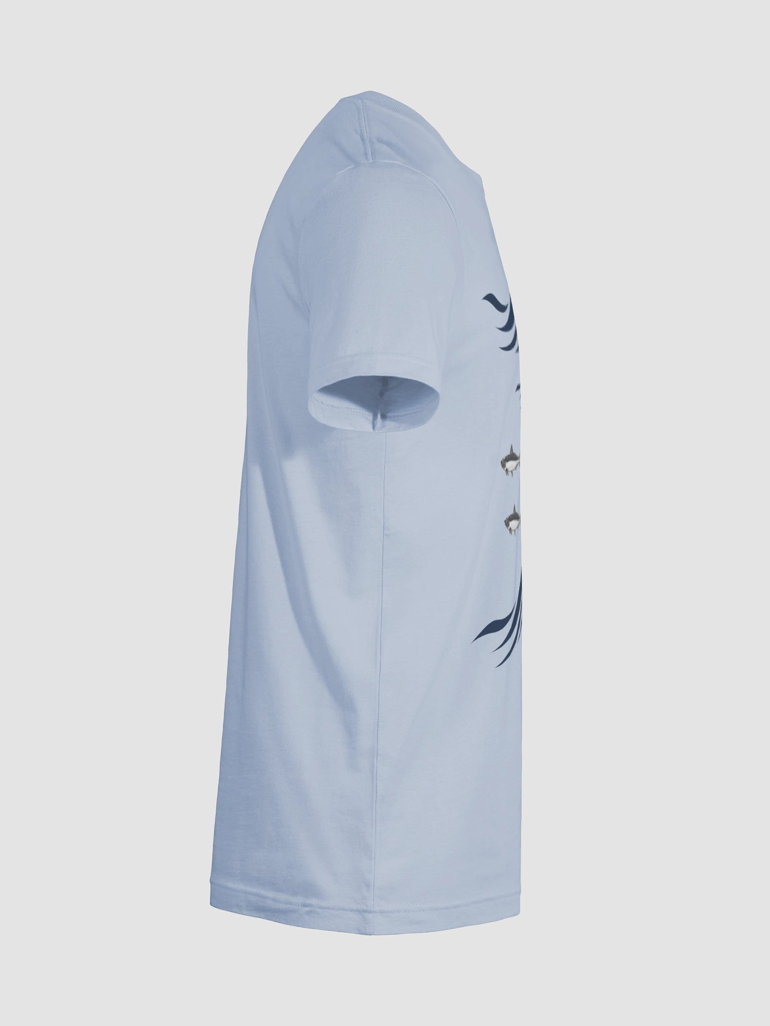 Sardines In Waves Supersoft Lightweight T-Shirt product image (12)