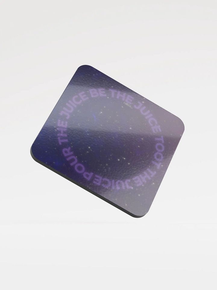Pour. Be. Toot. Purple Text Coaster product image (1)