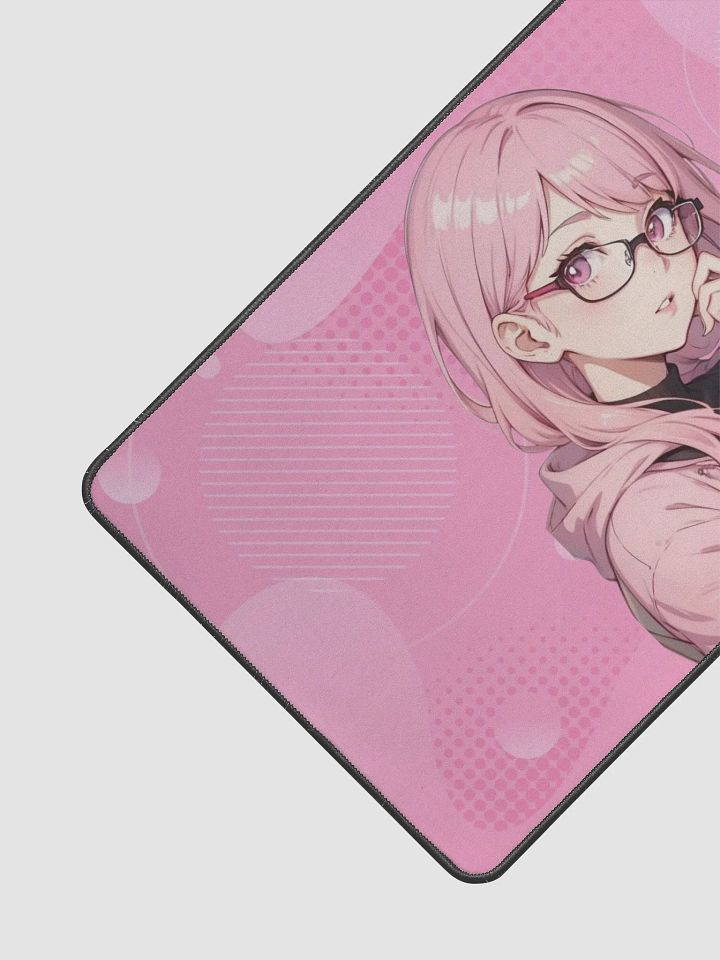 (PINK WAIFU) K Desk Mat 12" x 22" product image (2)