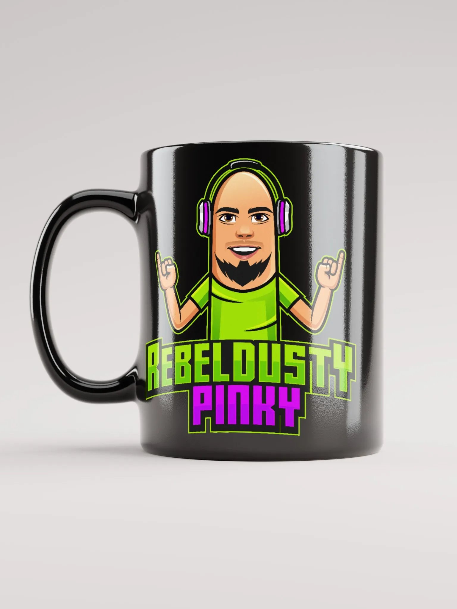 RebelDustyPinky Logo Mug product image (1)