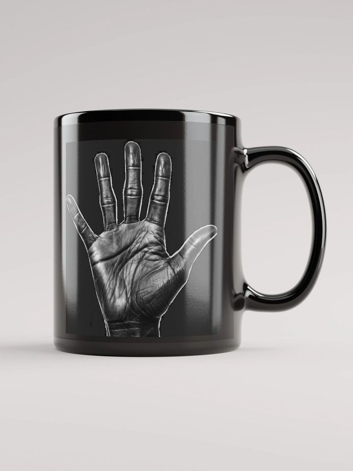 Blackhand Skull Gear Mug - Fuel Your Gaming Passion! product image (2)