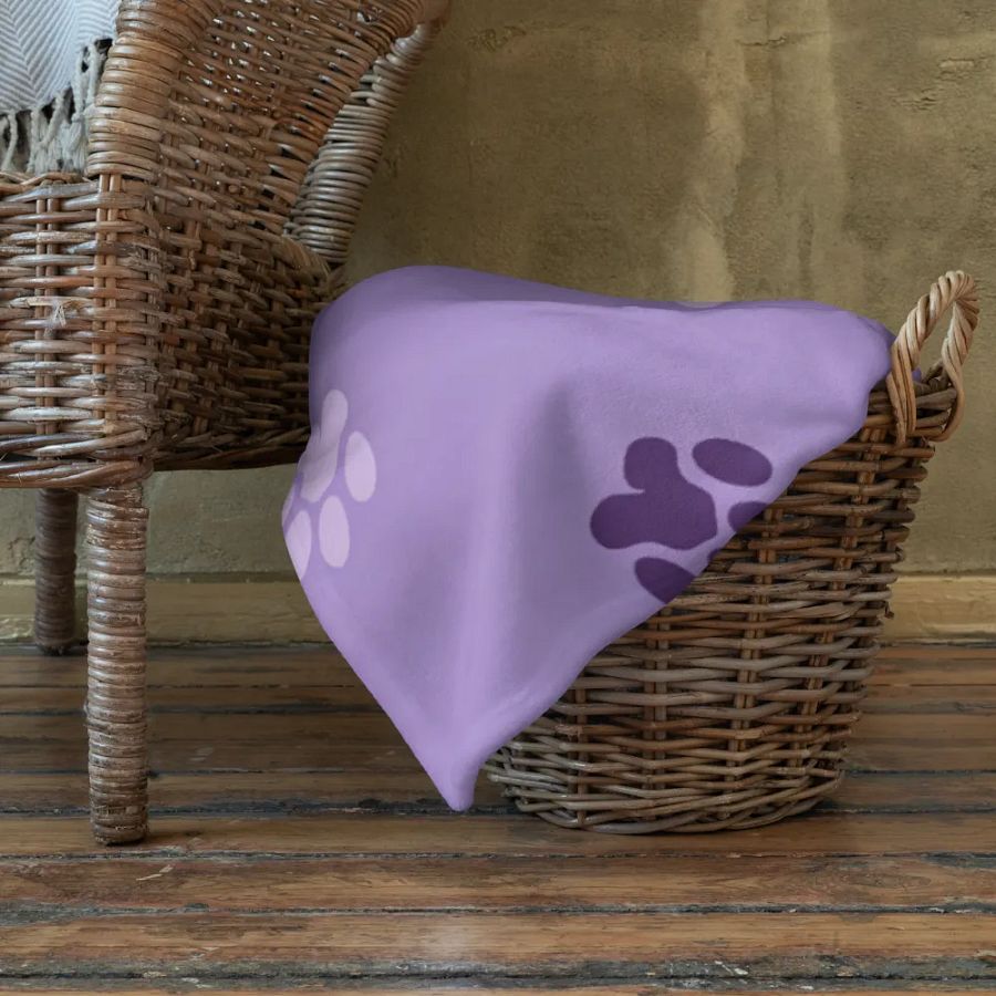 Paw Print Blanket product image (6)