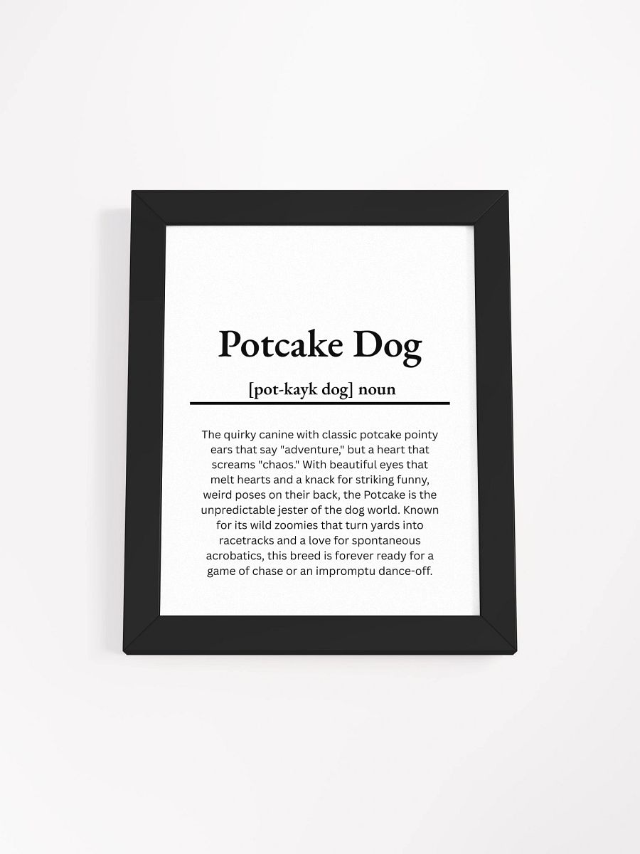 Potcake Dog Definition Print product image (4)