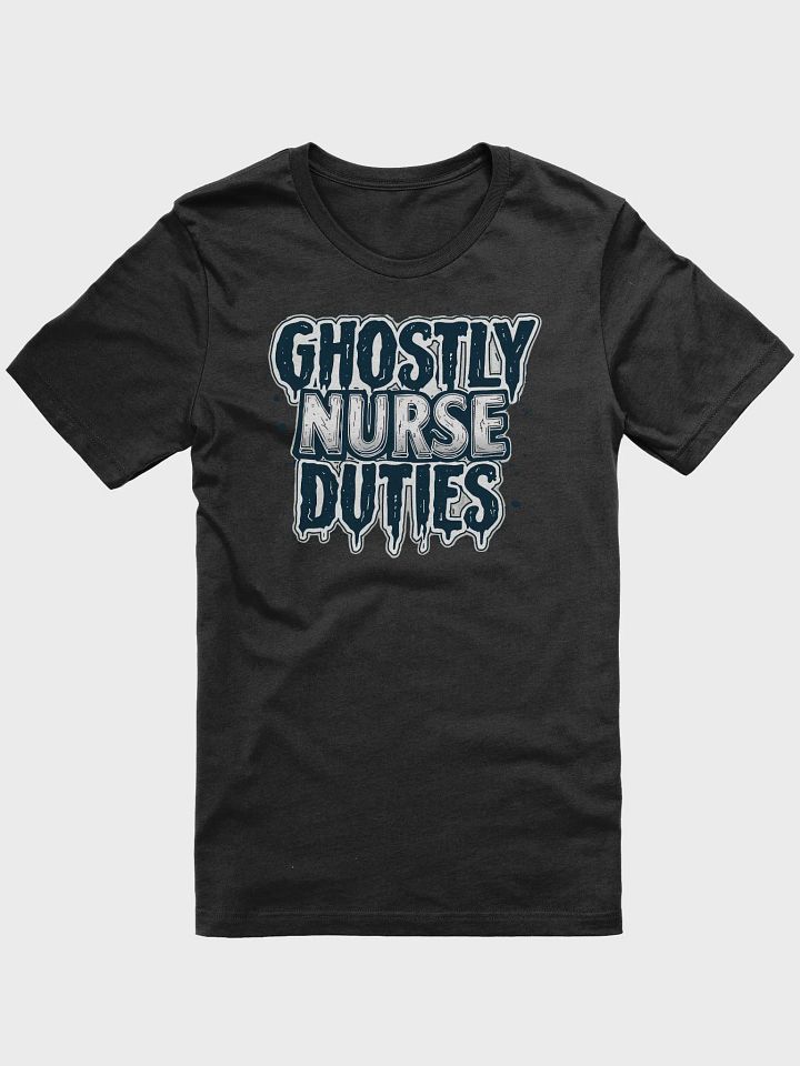 Ghostly Nurse Duties T-Shirt product image (2)
