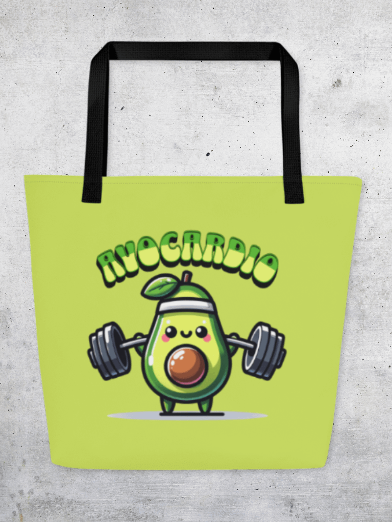 Avocardio Fitness Tote Bag product image (3)