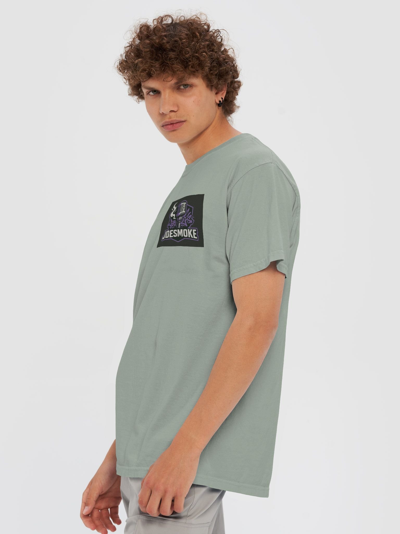 JoeSmoke Printed Emblem T-shirt product image (73)
