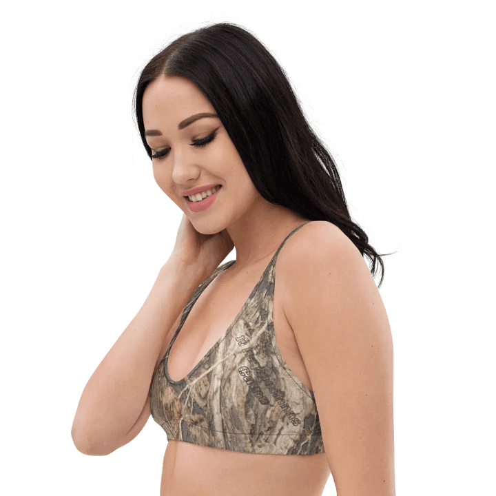 Recycled Padded Bikini Top - Dead Split - It Happennnns Camo product image (2)