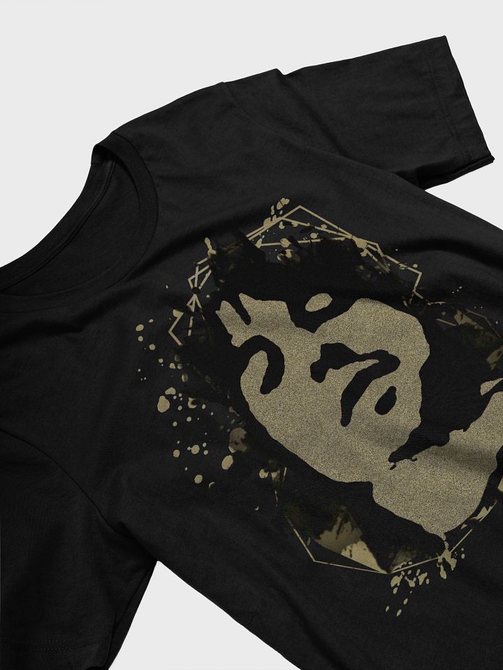 Anthony Kiedis T-Shirt. Black and gold sand art. product image (2)