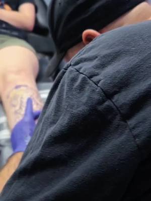 here have a hannya mask tattoo