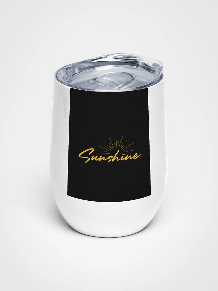 Golden Sunshine Wine Tumbler product image (1)