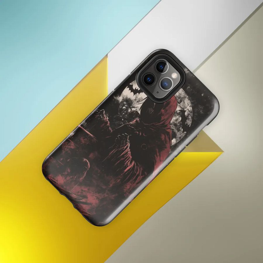 Red Reaper Darkness iPhone Tough Case product image (33)
