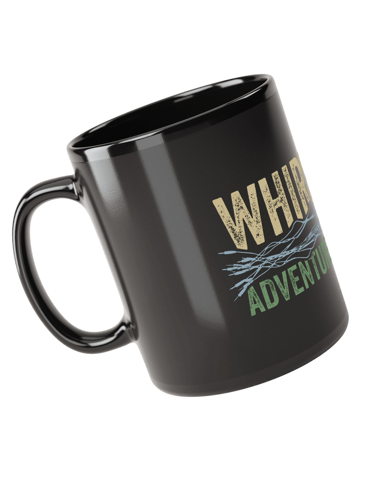 WILD WIRES Black Mug product image (1)