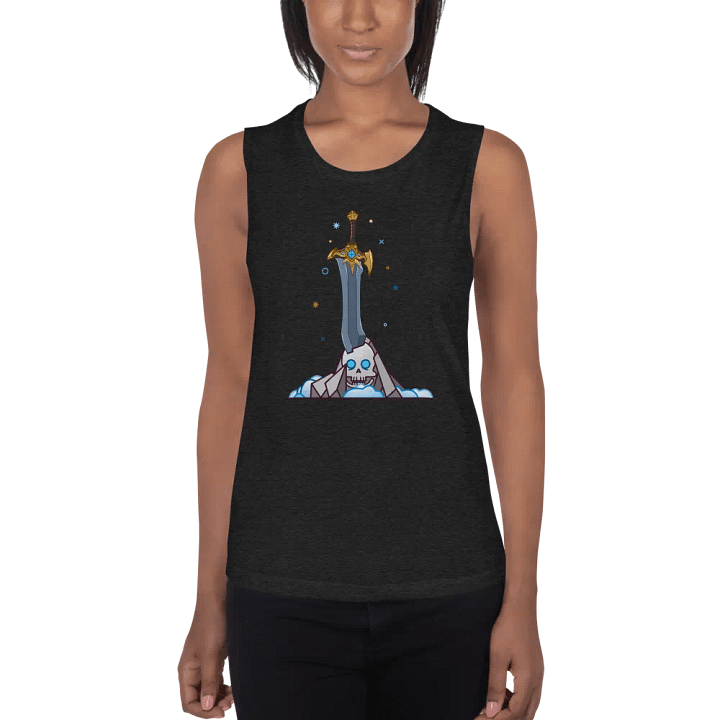 Sword in the Skull - Quel'Serrar Variation - Women's Style Muscle Tank product image (1)