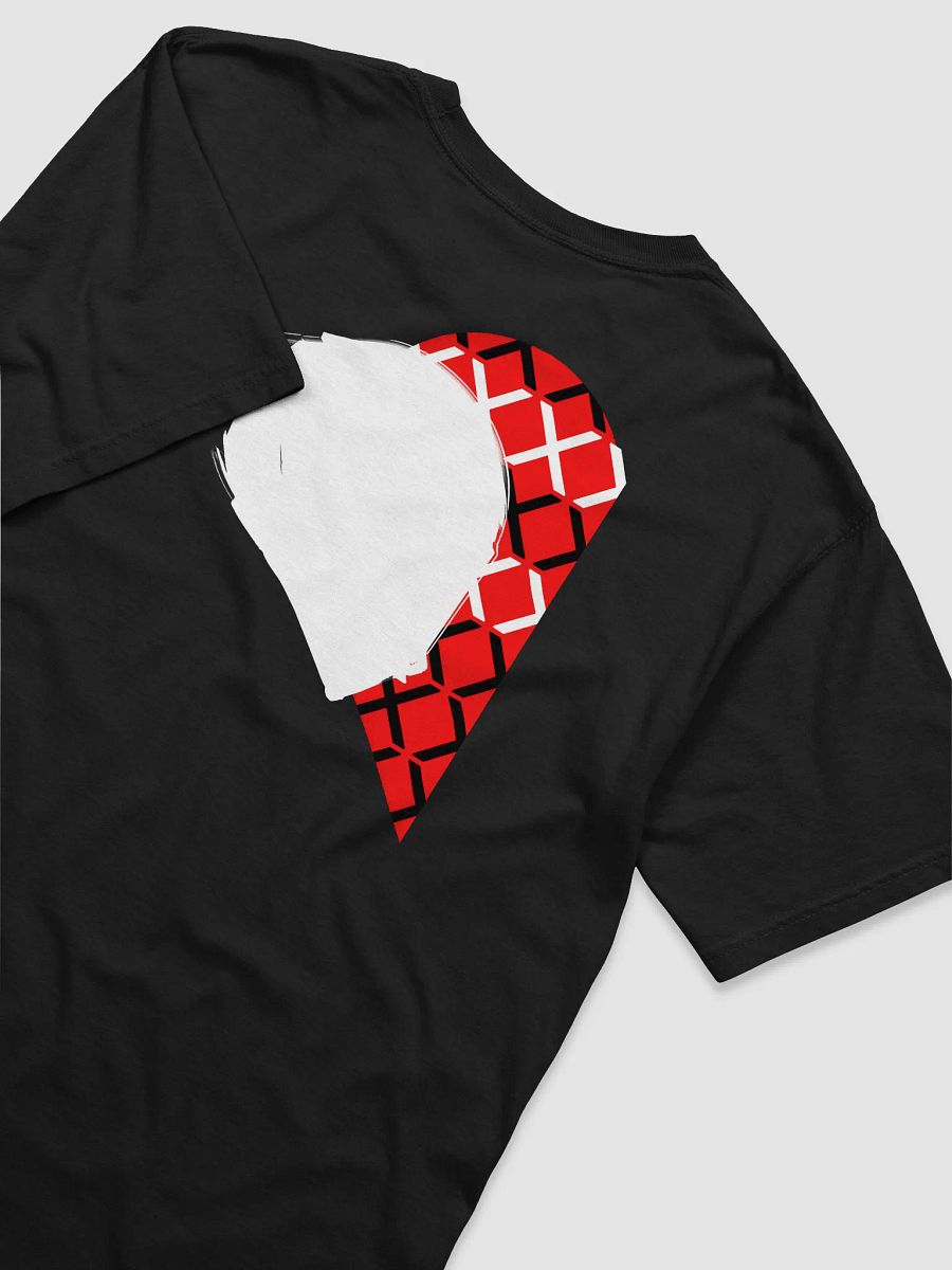 Valentine Matching Road Helmet Heart Shirt (White-Left) product image (3)