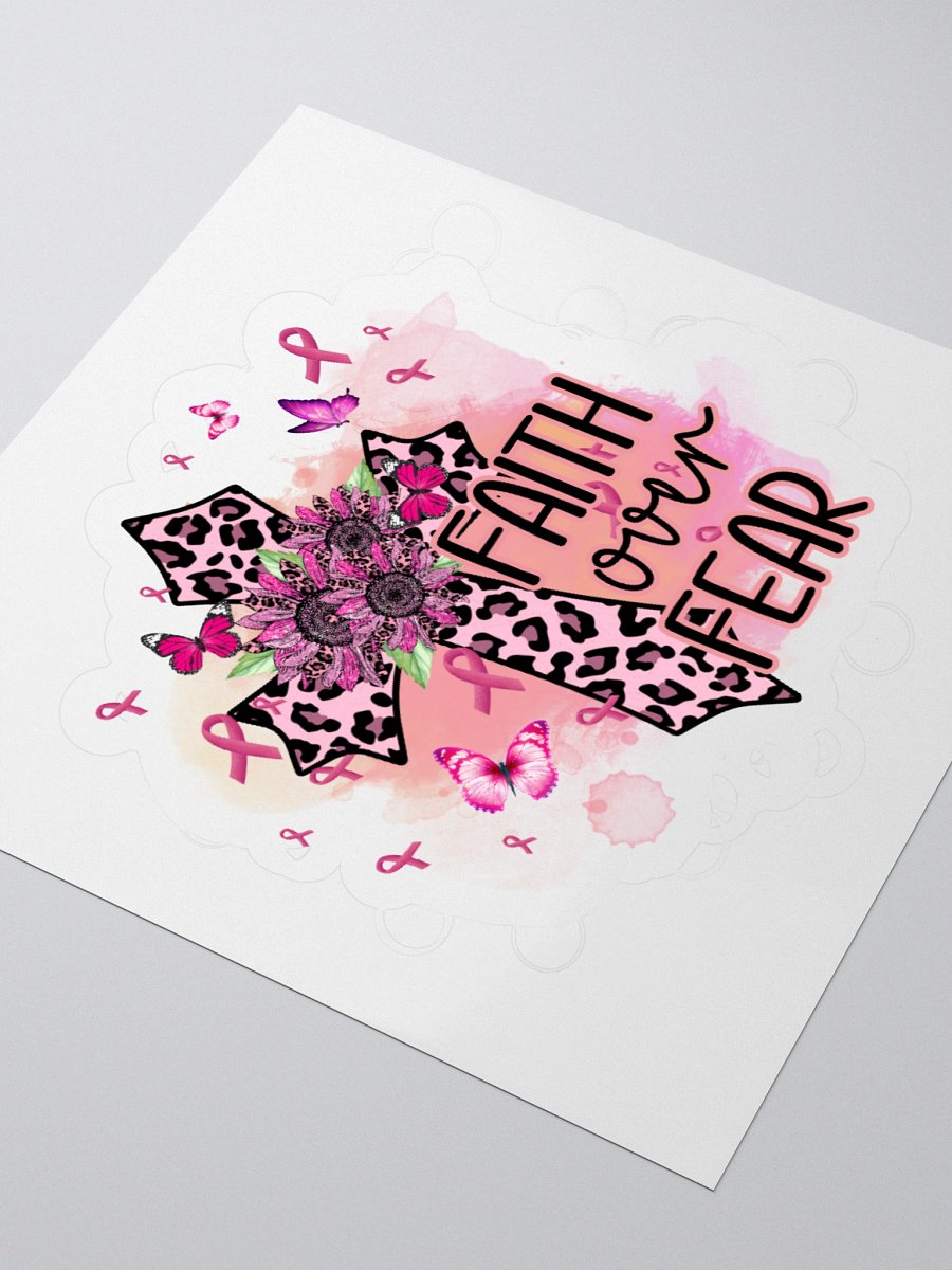 Leopard Faith Kiss Cut Stickers product image (9)