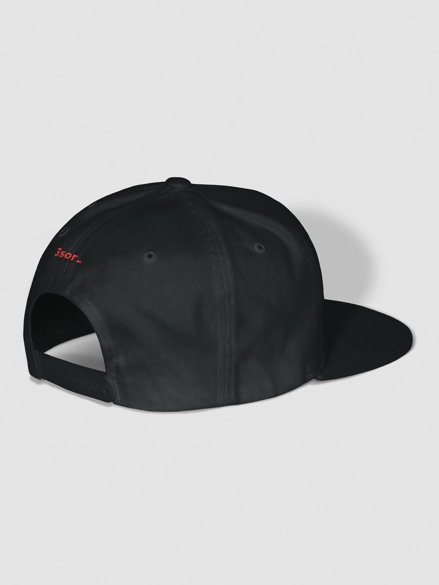Embroidered Rose icon Snapback Cap | Art by Duck product image (3)