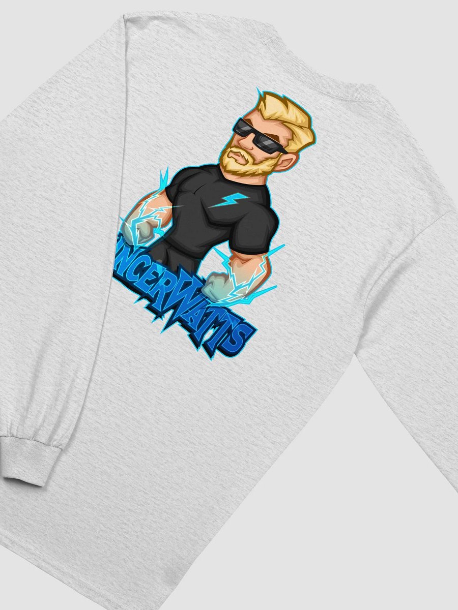 Electric Blue Lightning Bolt Long Sleeve Tee product image (32)