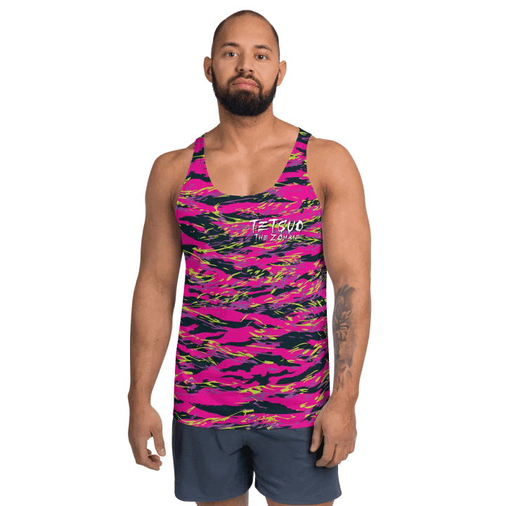 Pink Camo Sublimated Tank Top product image (2)