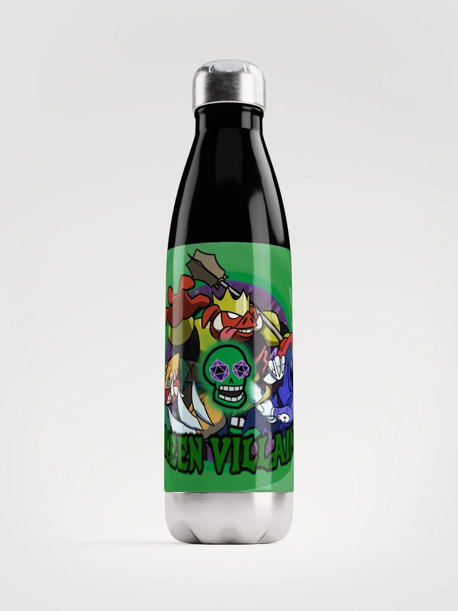 Green Villains Stainless Steel Water Bottle! product image (1)