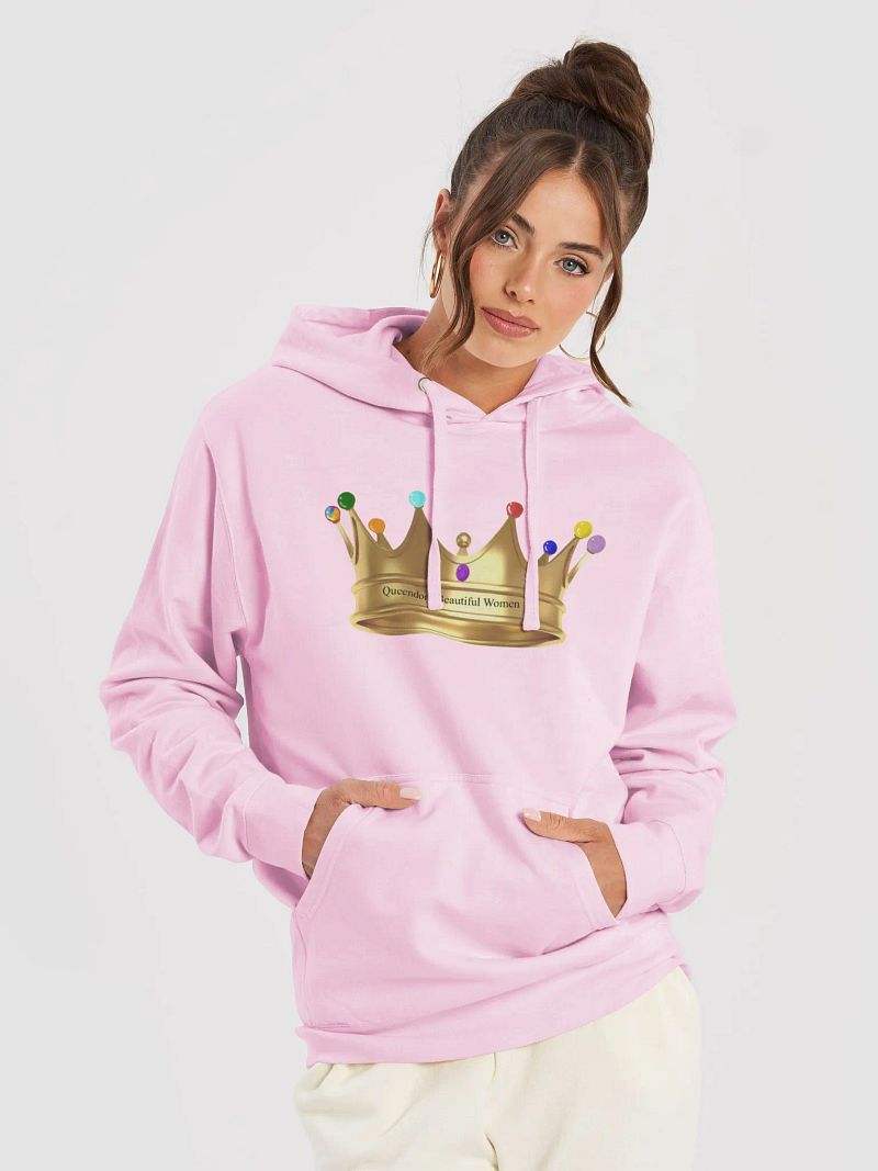 Queendom Beautiful Women Pastel Hoodies (TM)