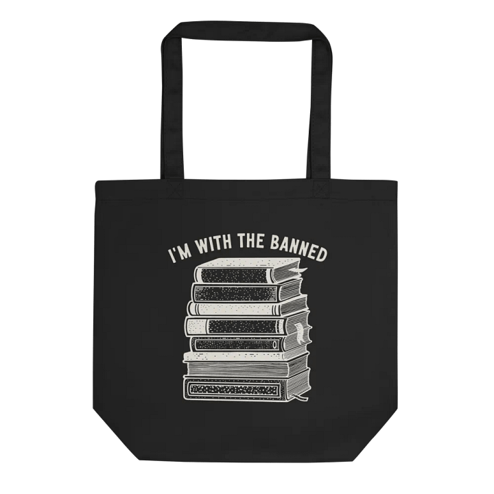 i'm with the banned black tote product image (1)