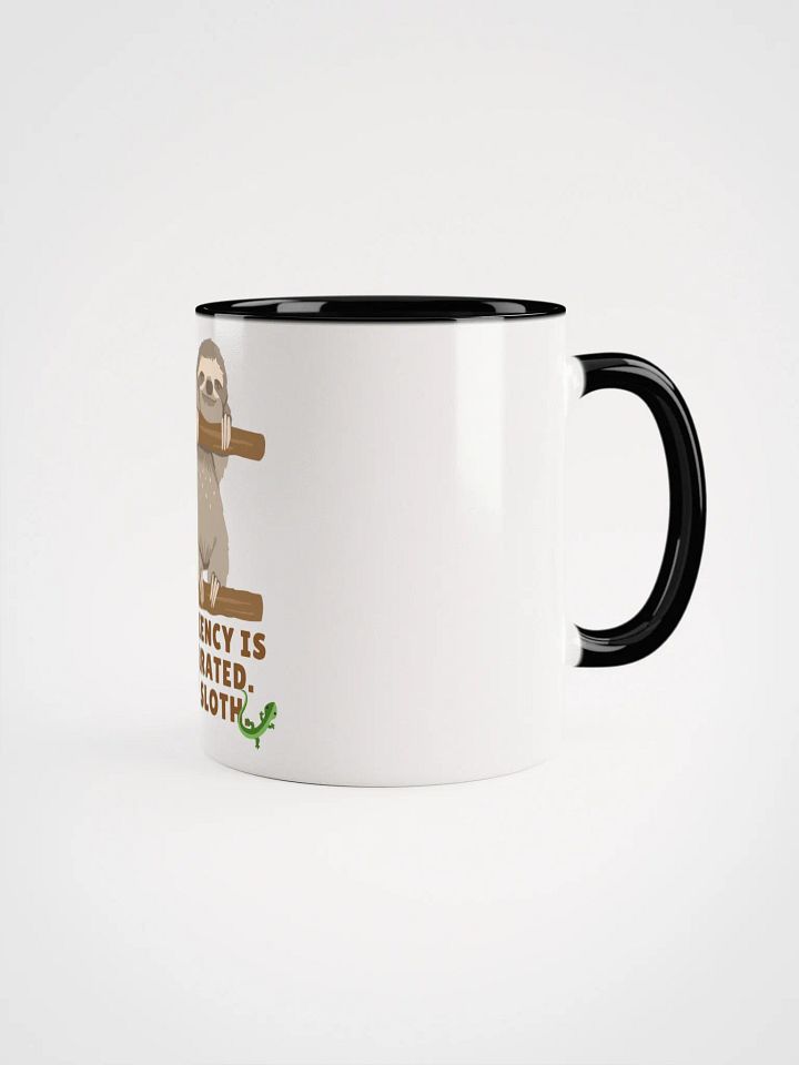 Sloth Wisdom Ceramic Mug product image (1)