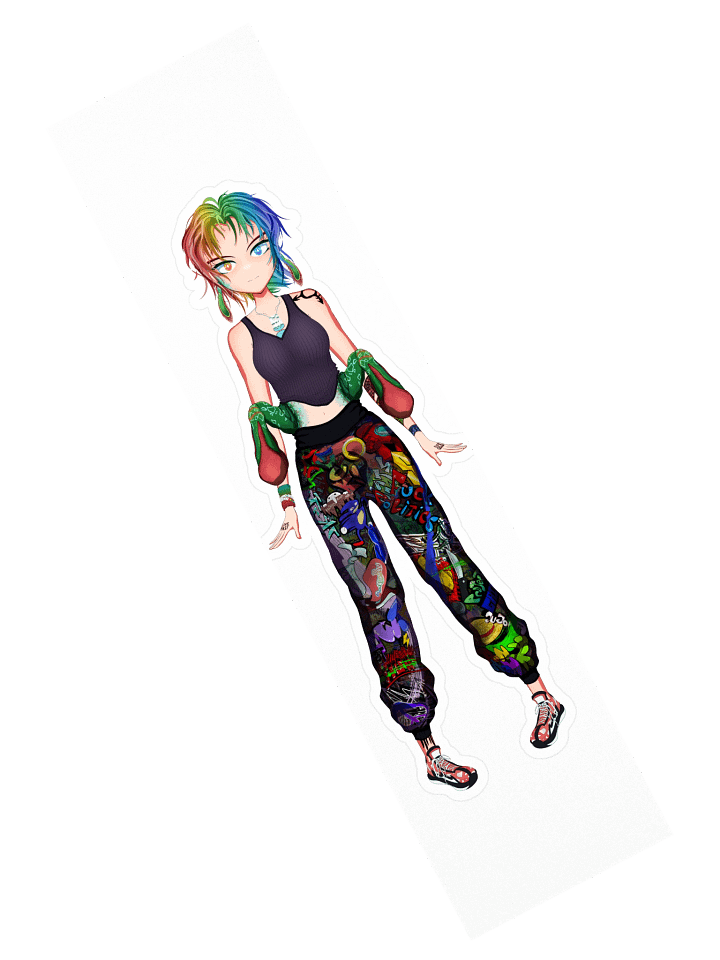 Mira Mizunaga - Full Body Sticker (Pants) product image (2)