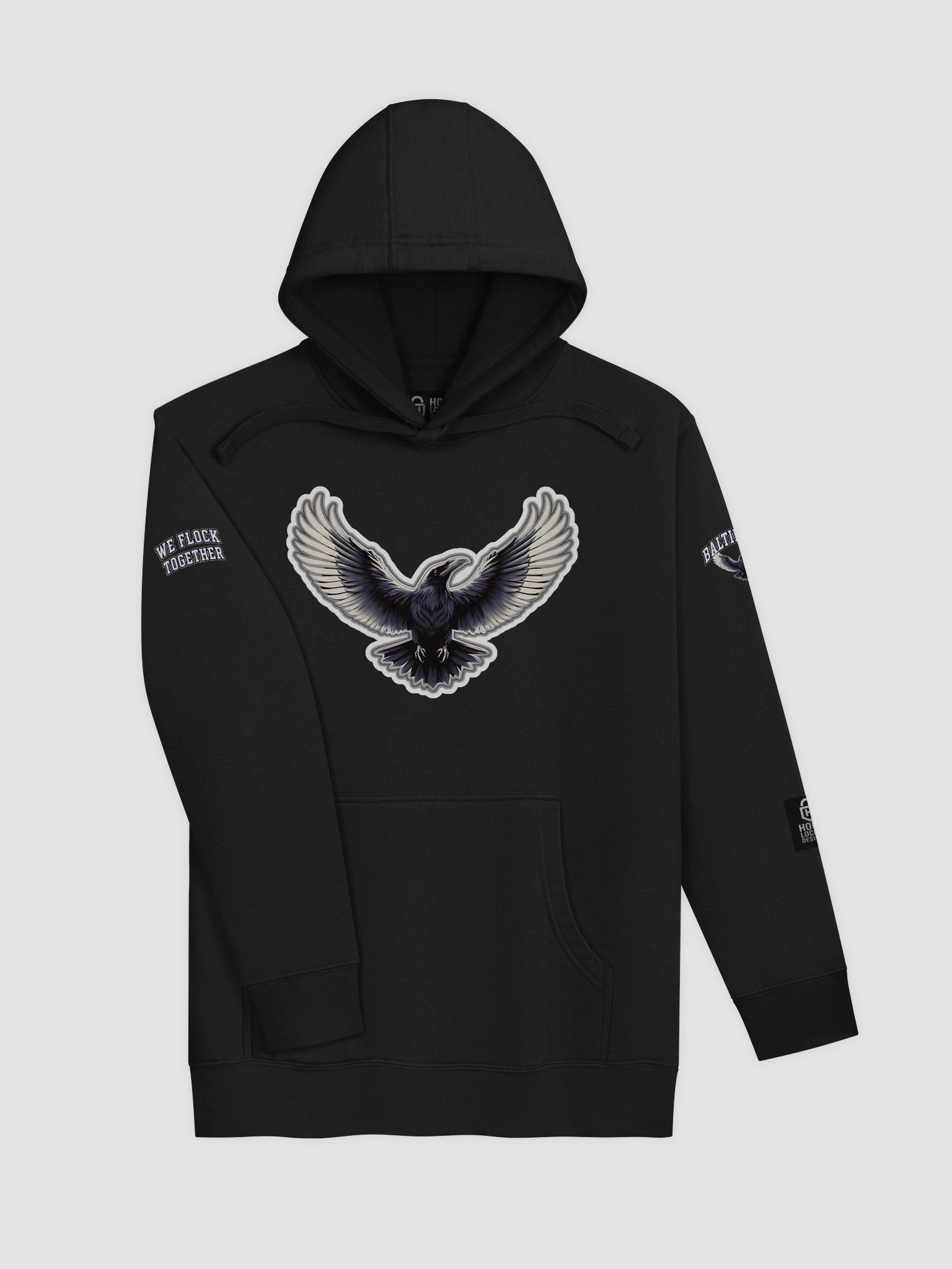 "Fierce Winged" Hoodie | Baltimore | Football | Home Locker product image (14)