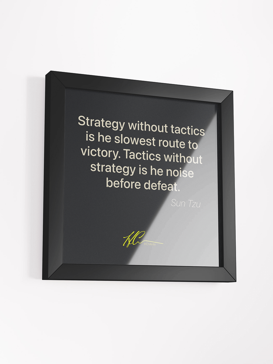 Sun Tzu Q4 - Framed Poster product image (3)
