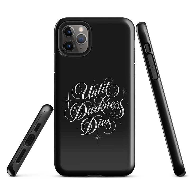 Until Darkness Dies (simple design) iPhone Case product image (1)